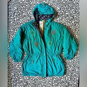 Obermeyer Embroidered Scandi Ski Jacket